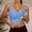 Blue, variant on Camisoles & Tanks Women's Square Neck Built-In Bra Tank Top for Everyday Wear and Workout – Comfortable Stretchy Sleeveless Camisole