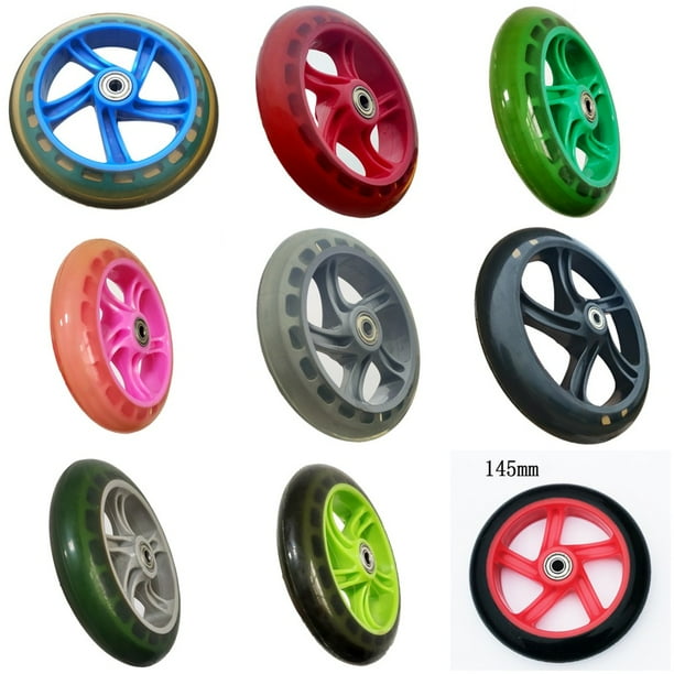 Roues avant de fauteuil roulant de 8 pouces, pièces de rechange pour