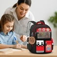 thumbnail image 4 of Ergonomic Large Capacity Capybara Themed Backpack for Teen Students Durable Easy Clean Fabric Design, 4 of 4