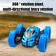 thumbnail image 5 of Coche RC acrobático de 360° | Coche teledirigido de doble cara con giro y balanceo | Conexión inalámbrica de 2,4 GHz con luces LED | Ascenso en pendiente de 45° | Batería recargable | Azul, ro, 5 of 5