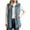 Light Blue, variant on Maqroz Womens Outerwear Vests Collared Sleeveless Cardigans Button Down Long Jackets Loose Solid Corduroy Tops for Casual and Office