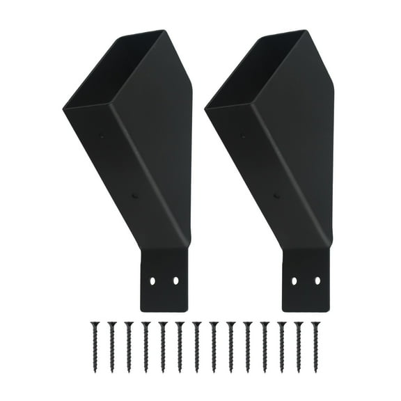 Pergola Brackets 45 Degree Angle Support Heavy Duty Connector For 2x4 Wood Posts For Pergola DIY Needs Gazebos Garage Tree House