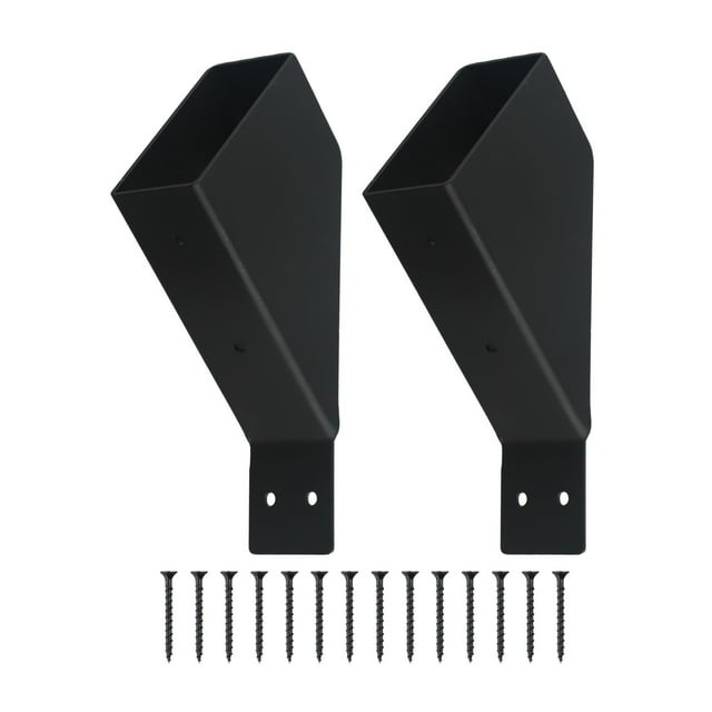 Diy Projects 45 Degree Angle Brackets Wood Post Brackets Complete Set Heavy Duty