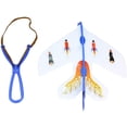 thumbnail image 2 of 3PCS Slingshot LED Light Catapult Airplane Launcher Flashing Rubber Band Sling Glider Plane Kit (Random Sticker), 2 of 5