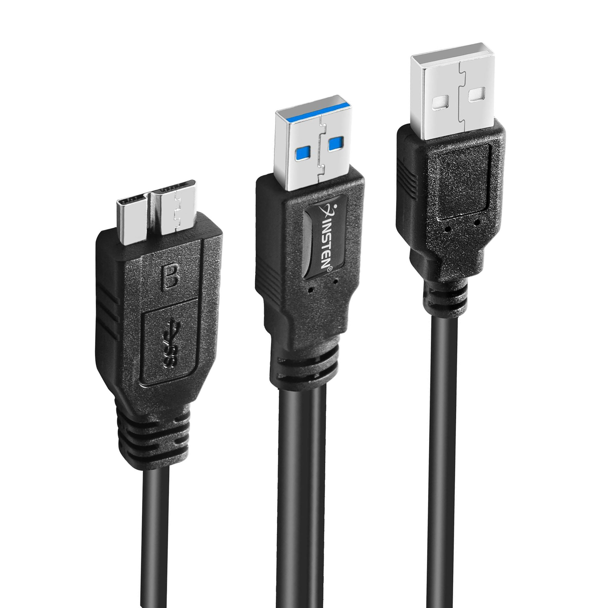Insten Usb A To Micro B Usb 3 0 Y Cable Black Walmart Com Walmart Com Insten Usb A To Micro B Usb 3 0 Y Cable Black Walmart Com Walmart Com