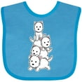 thumbnail image 3 of Inktastic Kawaii Westie Stack Boys or Girls Baby Bib, 3 of 4
