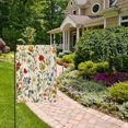 thumbnail image 2 of Yayeee Garden Flag 28"x40" Double Sided Outdoor Yard Lawn Holiday Decorations, Beige Floral, 2 of 6