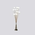 thumbnail image 6 of 61.5" In 16-Light Acrylic Globe Aluminun Led Chrysanthe Yellow Metal Floor Lamp, 6 of 7