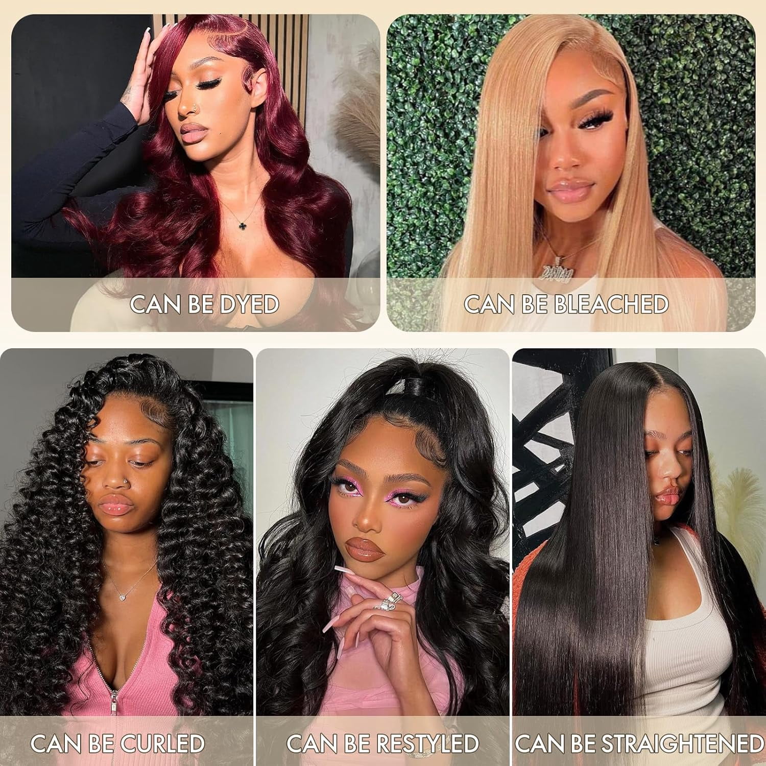 Human Hair 3*Bundles with 4x4 HD Lace Closure Straight34 36 38+24 Inch Brazilian Hair 16A Extensions with Pre Plucked Baby Hair Natural Black Color