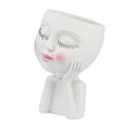 thumbnail image 1 of Pot de Fleurs en Résine avec Repose-Joues - Design Unique de Mannequin, 1 of 21