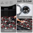 thumbnail image 5 of Yuyamidu Gothic Skull Red Rose Car Trunk Mat 29" x 39" Universal Scratchproof Cargo Mat Rear Trunk Liner Non-Slip Cars Accessories Universal Fit for Most Cars SUV, 5 of 7