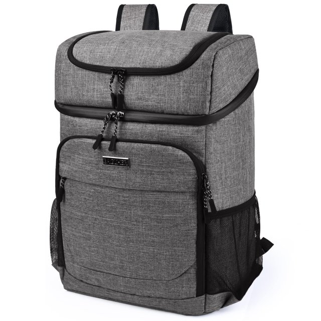 BAGLHER Mochila enfriadora 30 latas Mochila liviana con aislamiento Enfriador a prueba de fugas, Mochila liviana con refrigerador para almuerzo, picnic, senderismo, camping, playa, parque, excursiones