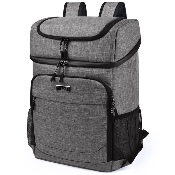 BAGLHER Mochila enfriadora 30 latas Mochila liviana con aislamiento Enfriador a prueba de fugas, Mochila liviana con refrigerador para almuerzo, picnic, senderismo, camping, playa, parque, excursiones