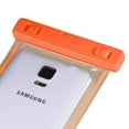 thumbnail image 4 of Premium Waterproof Sports Swimming Lightning Carrying Case Bag for Nokia  Lumia 635/ Lumia 520/ Lumia 521/ Lumia 530/ Lumia 630/ Lumia 820/ 215 (with Lanyard) (Orange) + MYNETDEALS Mini Touch Screen S, 4 of 5