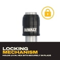 thumbnail image 3 of Set de porta-puntas DEWALT de metal resistente con llavero, hexagonal de 1/4", 3 of 9