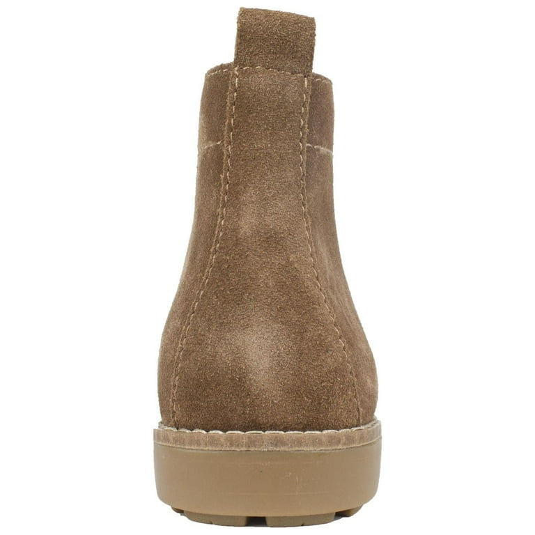 WHITE MOUNTAIN Womens Brown Cushioned Lug Sole Auburn Round Toe