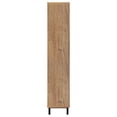 thumbnail image 6 of Teller 80-inch 4-door Tall Shoe Storage Cabinet Natural Oak, 6 of 12