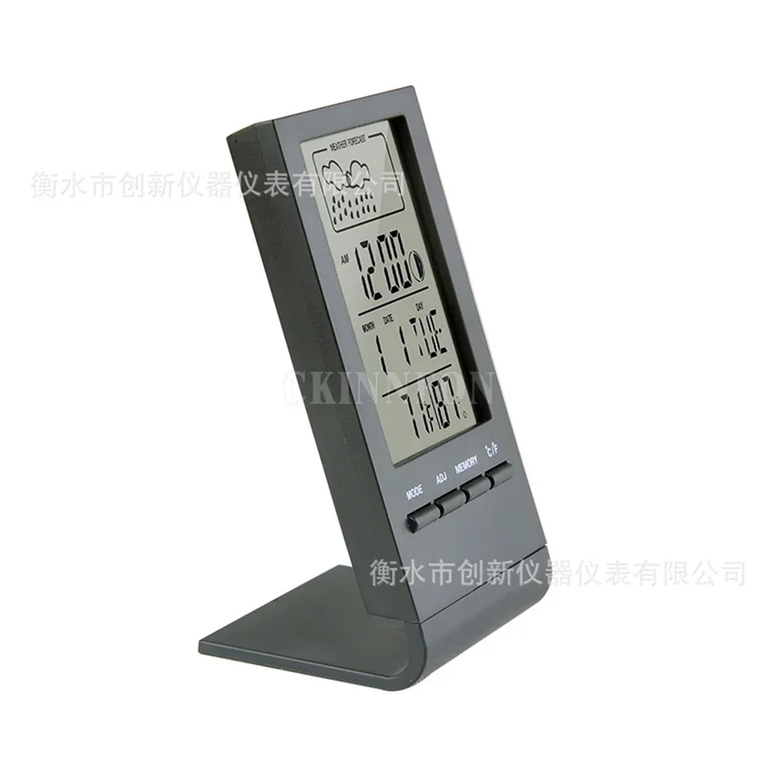 10Pcs/lot CX-220 Mini Digital Hygrometer Indoor Temperature Humidity Meter Gauge Clock Weather Station Forecast Max Min Value ,Excellent Visual Experience
