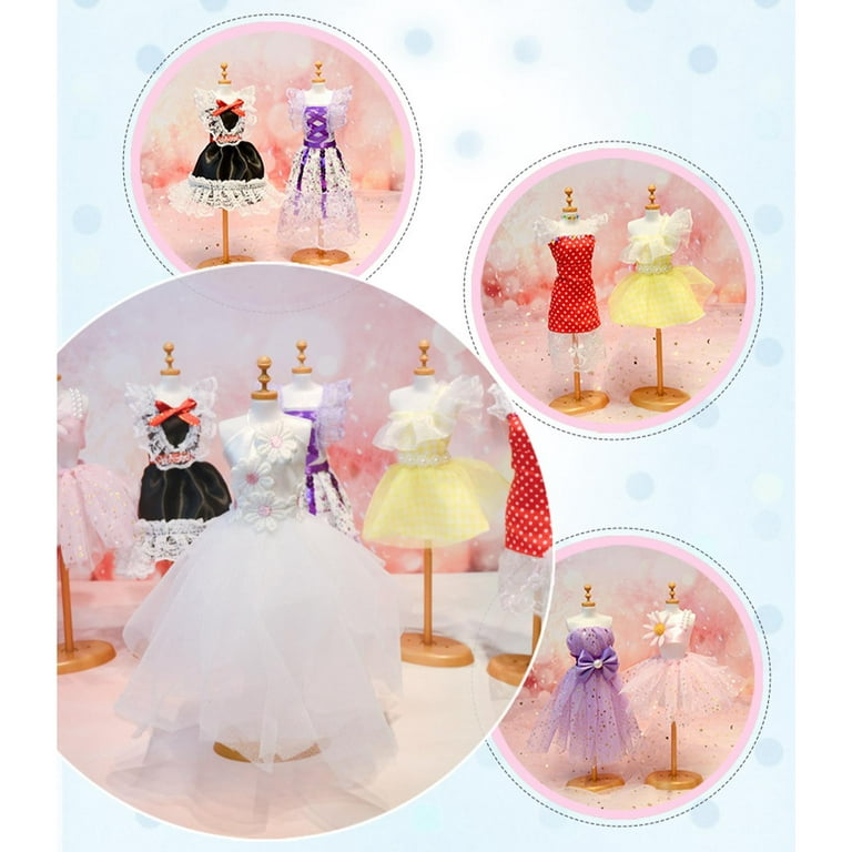 Kids Fashion Designer Kit Fashion Doll Dress for Age 6 7 8 9 10 11 12 Teen  - AliExpress