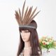 thumbnail image 4 of Feather Hair Band Tiara Bohemian Indian Gypsy Dance Show Headband Accessories National Style, 4 of 5