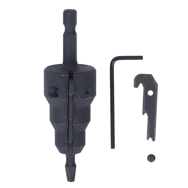 Escariador De Conductos Eléctricos, Vástago De 1/4 De Pulgada Escariador De Conductos Eléctricos Tubo De Acero Con Alto Contenido De Carbono Escariador De Tubos Expansor De Tubos Herramienta De Escari
