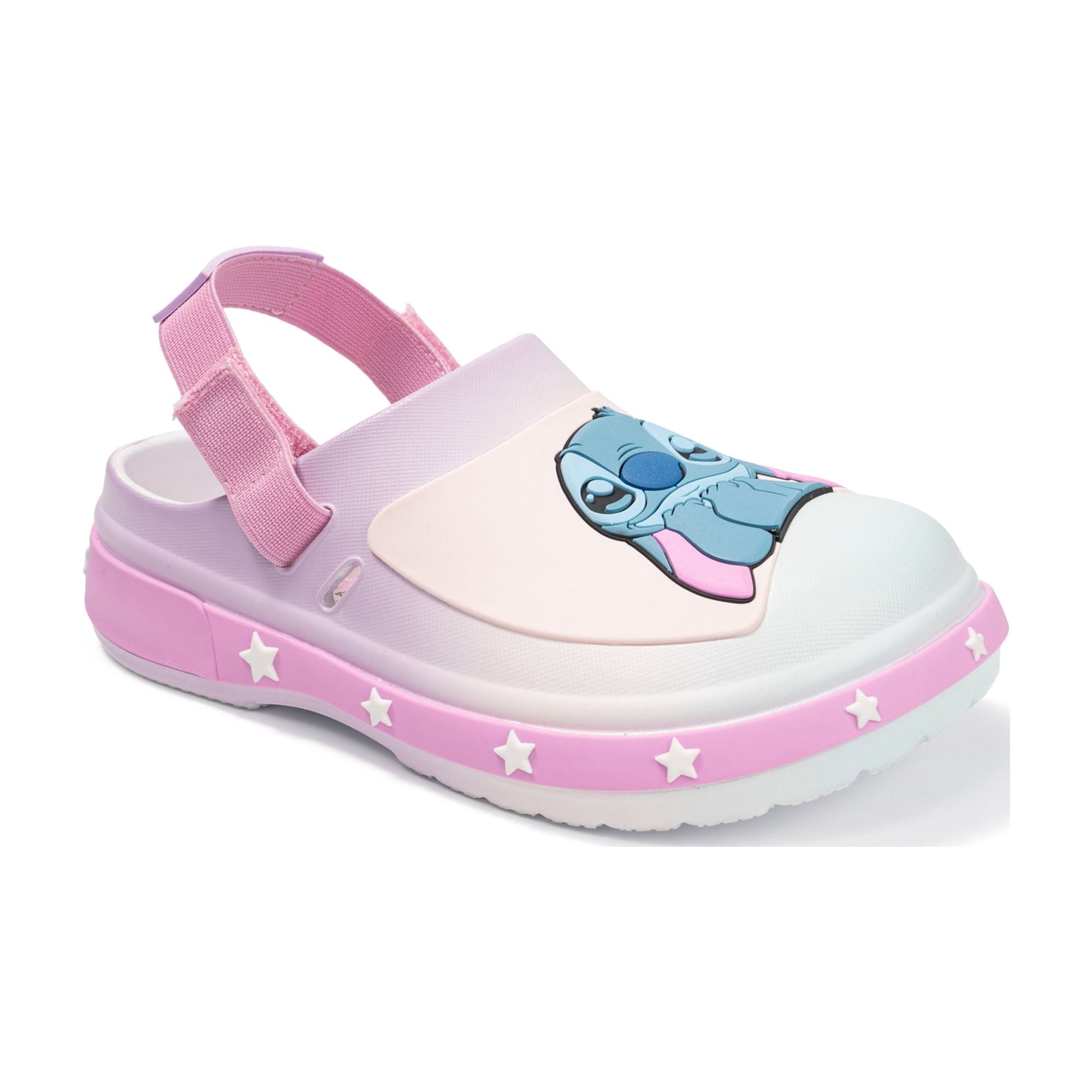 Stitch Toddler and Little Kid Adjustable Strap Clogs