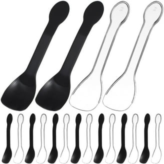Reusable Plastic Party Spoons Party Essentials 24 Count Heavy Duty Plastic Spoons - Clear Full-Size Cutlery For Events & Catering Bulk Party Spoons - Foto 10