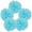 Baby Blue, variant on Just Artifacts 5pcs 12-Inch Tissue Paper Pom Pom Flower Ball (Baby Blue)