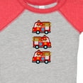 thumbnail image 4 of Inktastic Fire Truck Firefighter Bear Boys or Girls Baby Bodysuit, 4 of 5
