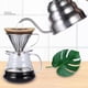 thumbnail image 4 of Billuyoard Hervidor de agua de acero inoxidable de primera calidad para verter café, hervidor de agua con termómetro para oficina en casa Juegos de servir café y té, 4 of 6
