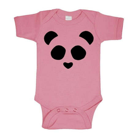 

PANDA - Baby Bodysuit Light Pink 18m