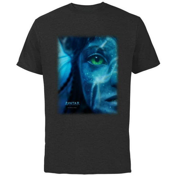 Avatar: The Way of Water Neytiri Na’vi Underwater Half Face - Short Sleeve Cotton T-Shirt for Adults - Customized-Black