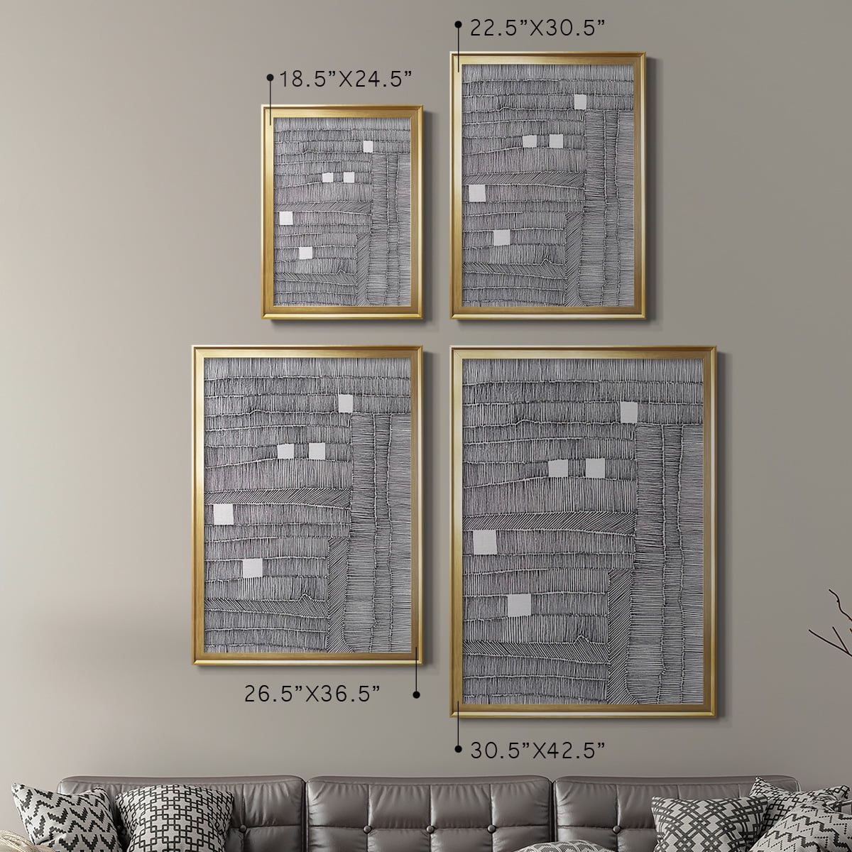 Tedious II Premium Framed Print, in Gold, Black, or Silver - Ready to Hang