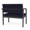 thumbnail image 5 of Lenox Steel Reception Waiting Bariatric Chair / Charcoal Steel / Navy Blue, 5 of 5
