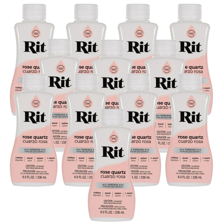 Rit Dye  All-Purpose 8 oz Liquid 12-Pack Case – Rose Quartz 