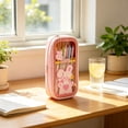 thumbnail image 5 of High Capacity Pencil Case, Aesthetic Big Pencil Bag Pouch Box Organizer Pen Case with Zipper, Kawaii Stationery Storage and Organizer, Classroom Office Supplies for Teen and Adult, 5 of 7