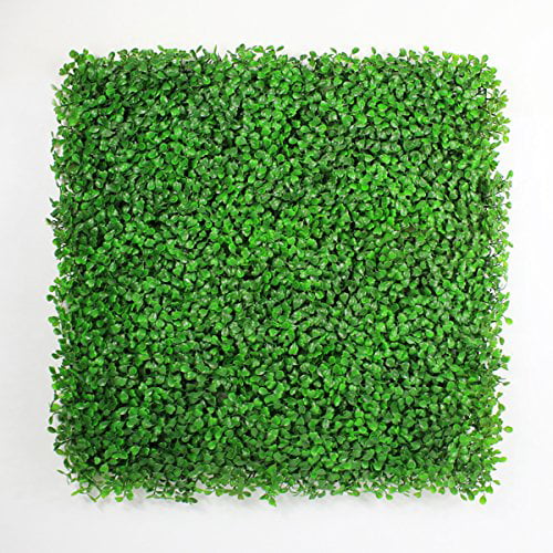 12pc Outdoor Artificial Boxwood Hedge Mat Plant Panels Greenery Walls Encrytion 