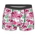 thumbnail image 5 of Uemuo Flamingo Pattern Men's Boxer Briefs,Trunk Anti-Chafing,Comfortable, Durable, and Stylish Underwear-Small, 5 of 9