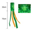 Garden Birds Decorations Outdoor&2024 St. Patric Day Windsock Flag