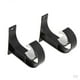 thumbnail image 1 of 4x Soportes Soporte de pared Soporte de barra Sunnimix Soportes de poste de cortina, 1 of 8