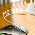 thumbnail image 5 of AOOOWER 2 in 1 Type-C to Headphone Adapter with 100W Fast Charging for Phone Tablet, 5 of 12
