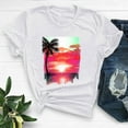 thumbnail image 5 of Women Blouses Elegant Casual Petite Short Sleeve Shirts for Women Work Summer Tees for Women 2025, 5 of 7