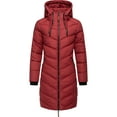 thumbnail image 5 of Marikoo Women's Winter Coat with Hood - Quilted, Long Puffer Jacket - Thigh-Length - Armasa, 5 of 9
