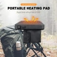 thumbnail image 6 of Heated Stadium Seat Cushion Portable Heated Stadium Seats Cordless Rechargeable Stadium Seat Pad 149F USB Battery Heated Bleacher Cushion Portable Heating Pad With Straps for Outdoor Sports, Camping,, 6 of 7
