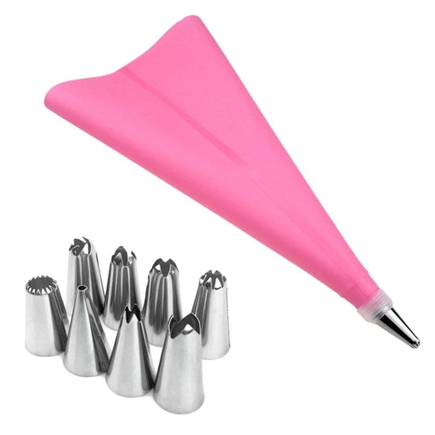 Yuarrent Cake Decorating Tools with Icing Bag Restaurant Making Pastry Confectionery Kit Equipment Props Nozzles Accessory Cream Type3 NO3 Yuarrent JJ10911-03B