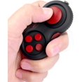 thumbnail image 1 of Fidget Pad 8 Fun Features, Retro Classic Controller Handheld Game Pad, juguete sensorial para aliviar la ansiedad y el estrés para niños, adultos, Adhd (rojo) Feliz Sencillez, 1 of 5