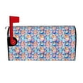 thumbnail image 2 of Lsque Cartoon colorful cute cat Mailbox Cover Standard Size ,Magnetic Mailbox Covers Post Wraps Letter Box Cover -25.5x21 in, 2 of 9
