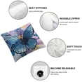thumbnail image 6 of PIKWEEK  Butterfly Farmhouse Throw Pillow Covers, Wild Butterflies Set of 2 Cushion Case Pillow Cover for Bed  Couch Square Throw Pillowcases for Men Women Multiple specifications&nbsp; White, 6 of 7