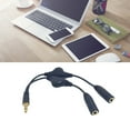 thumbnail image 6 of SIEYIO Headset Y Adapters 2 Female to 1 Male 3.5mm Cable Headphone Connectors for Phone, 6 of 7