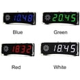 thumbnail image 4 of Kit d'Horloge Numérique DIY 4 Chiffres LED avec Fonction Vocale et Fonction Réveil, Kit de Fabrication d'Horloge Électronique à Commande Lumineuse pour Micro-Ordinateur 51, 4 of 5